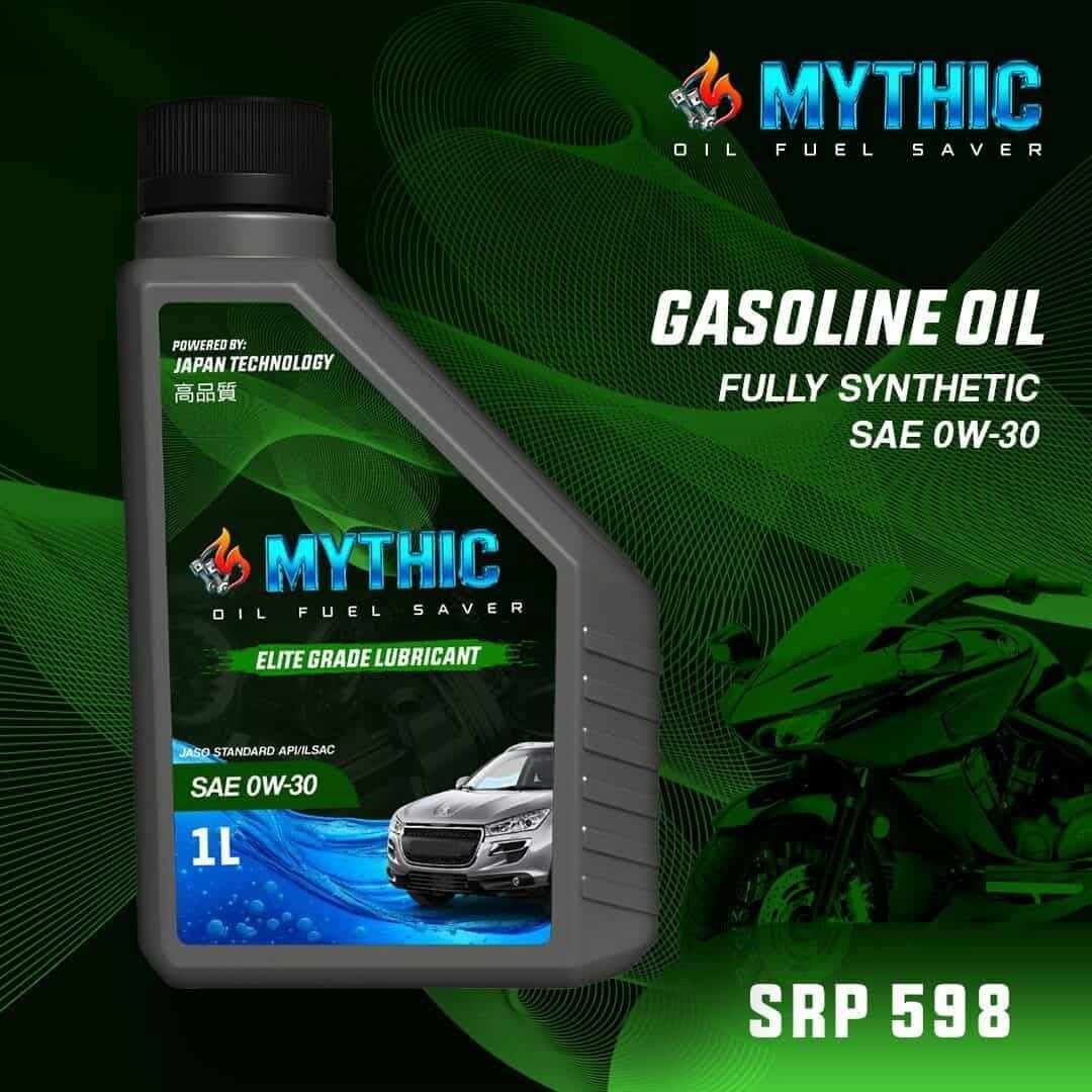 Mythic Fully Synthetic Gasoline Engine Oil SAE 0W-30